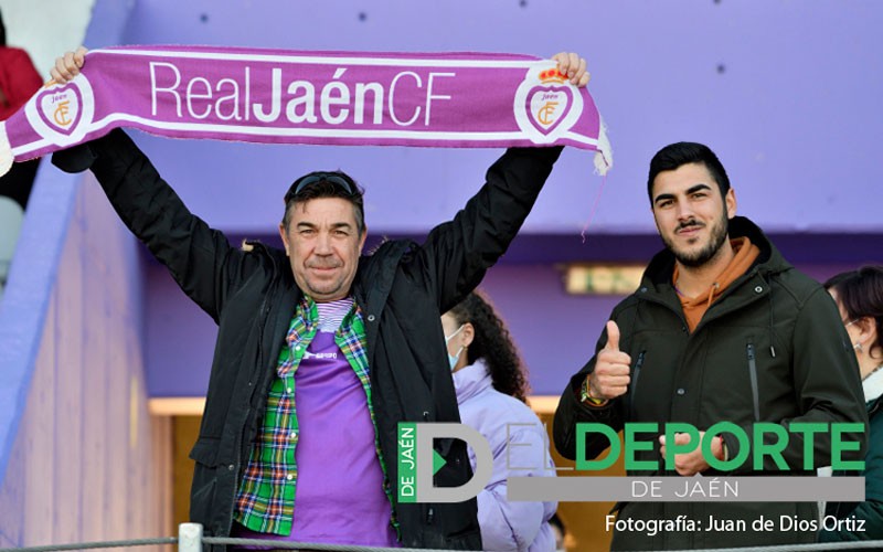 La afición en La Victoria (Real Jaén – Alhaurín de la Torre)