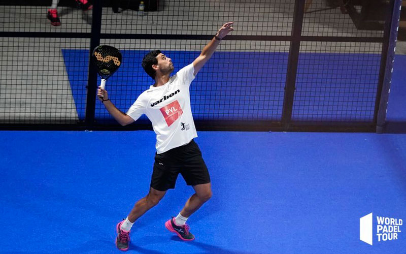 Victoria de Antonio Luque para avanzar de ronda en la previa del Brussels Padel Open