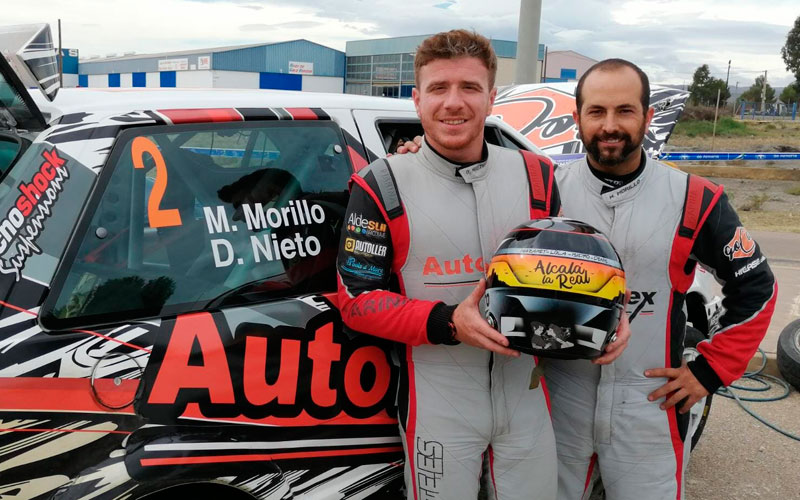 Mario Morillo, vencedor en el Andaluz de Rally en Clase VI