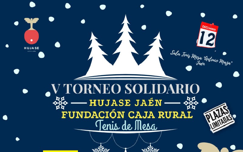 Hujase Jaén organiza la quinta edición de su Torneo Solidario de Navidad