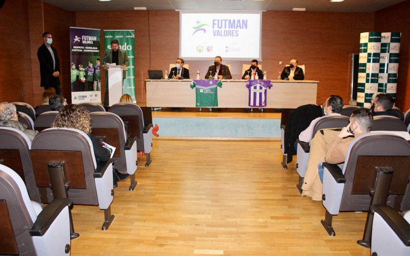 Atlético Mancha Real y Atlético Jaén presentan el proyecto Futman Valores