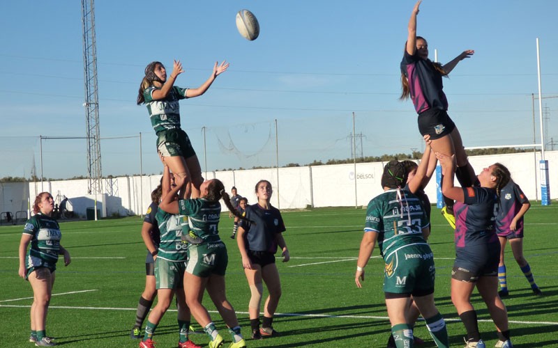 Las chicas del Jaén Rugby continúan con su excelente trayectoria