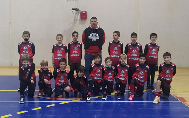 Linabasket y CB Andújar, campeones de Copa Diputación de Jaén minibasket