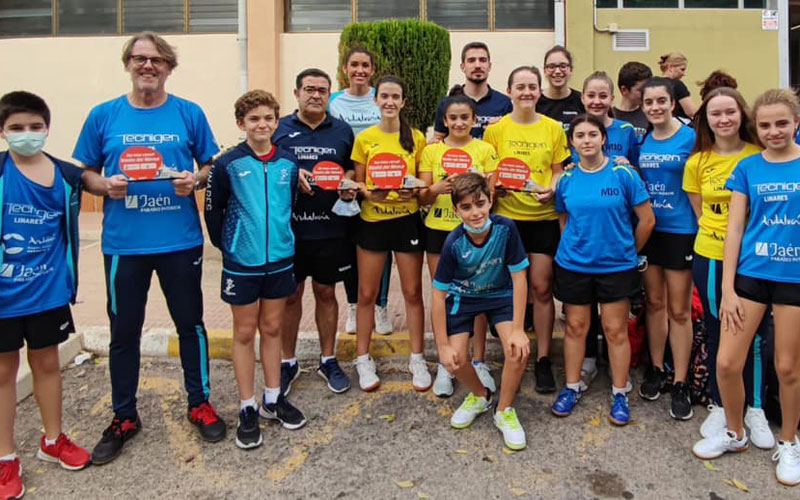 Buen papel de la cantera del tenis de mesa jiennense en el Torneo Nacional Clasificatorio