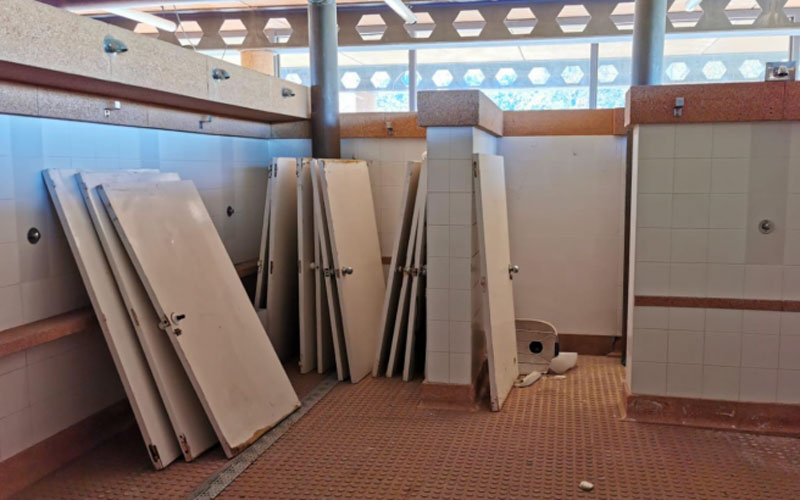 duchas aseos las fuentezuelas jaen