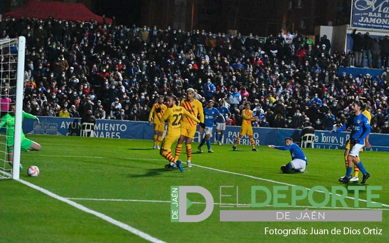 linares deportivo gol copa del rey fc barcelona