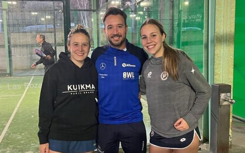 Marta Porras estrenará la nueva temporada de World Padel Tour junto a María Castañera