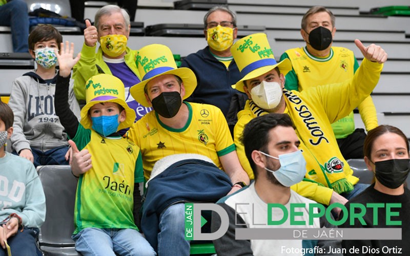 La afición en el Olivo Arena (Jaén FS – Burela)