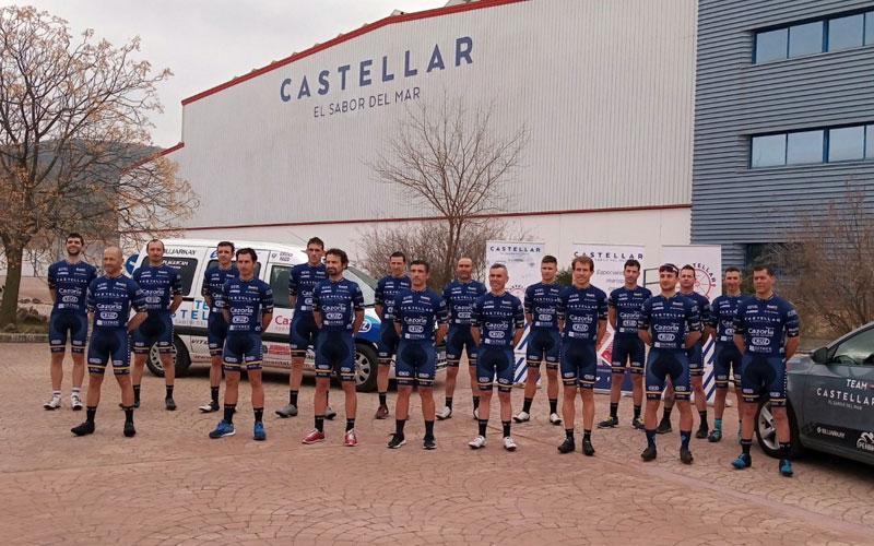 Arranca una nueva temporada para equipo ciclista master de Mariscos Castellar