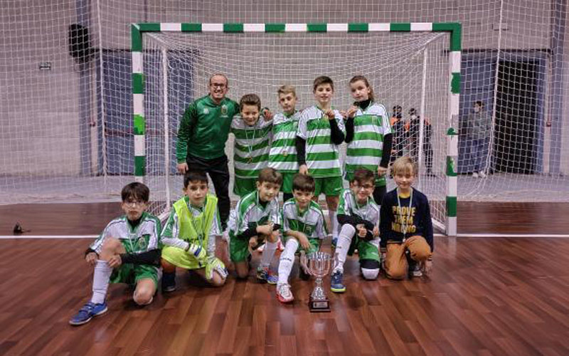 Los más pequeños disfrutaron del I Trofeo Bélmez de la Moraleda de fútbol sala