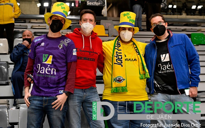 La afición en el Olivo Arena (Jaén Paraíso Interior FS – Jimbee Cartagena)