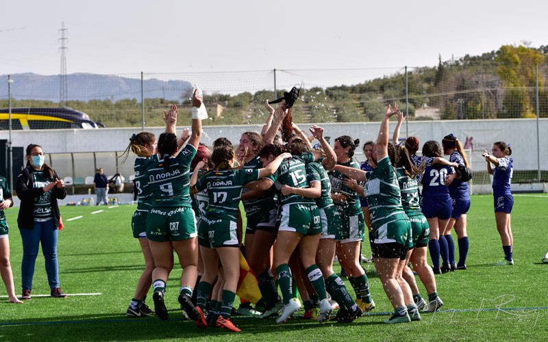 Jaén Rugby femenino continúa intratable y suma un nuevo triunfo ante UMA Rugby