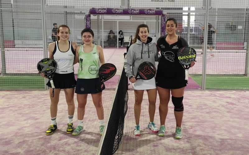 laura martinez carmen trigo campeonas jaen padel absoluto