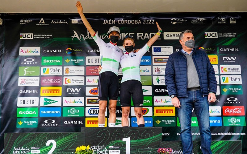 lideres categoría femenina andalucia bike race