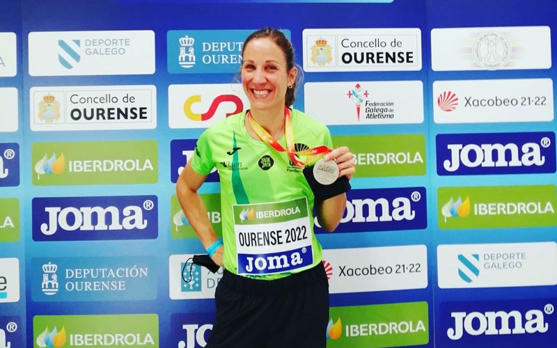 Subcampeonato de España para Natalia Romero en 800 m en pista cubierta