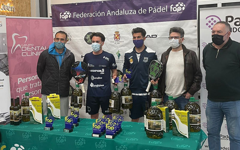 Muñoz-Sánchez y Casero-Ramírez, campeones en el estreno del Circuito Bronce Jaén