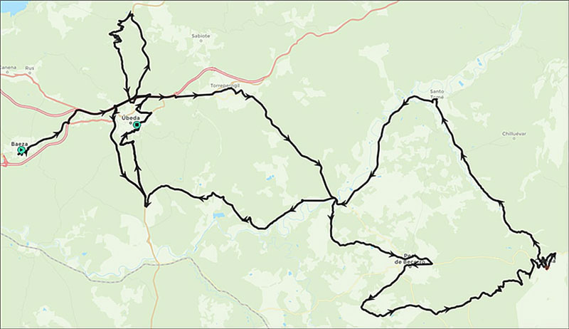 recorrido clasica ciclista jaen paraiso interior