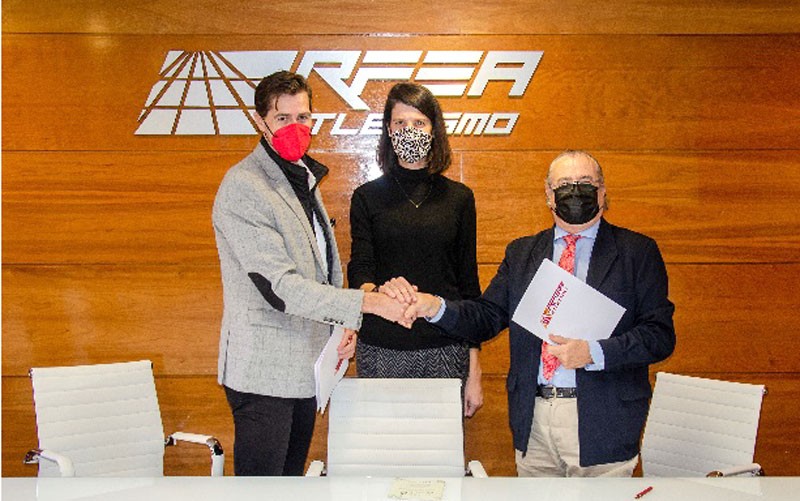 Compromiso de la Real Federación Española de Atletismo con ‘El Aceite de la Vida’ de Carboneros