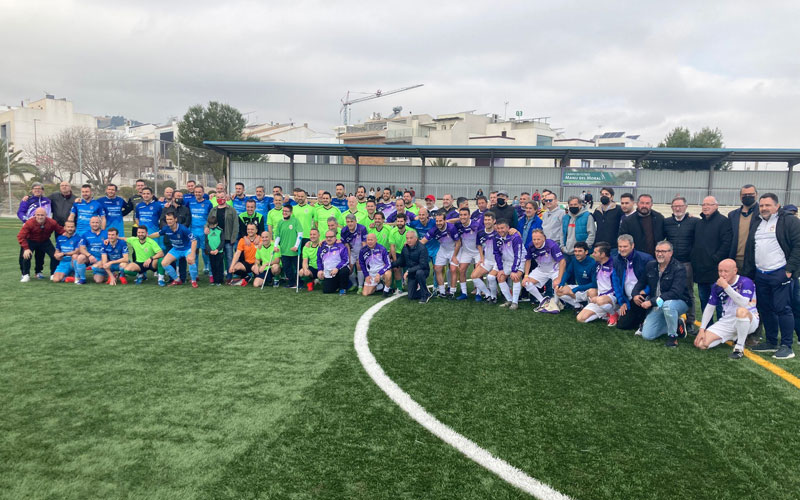 Fútbol y solidaridad por una buena causa en Las Fuentezuelas