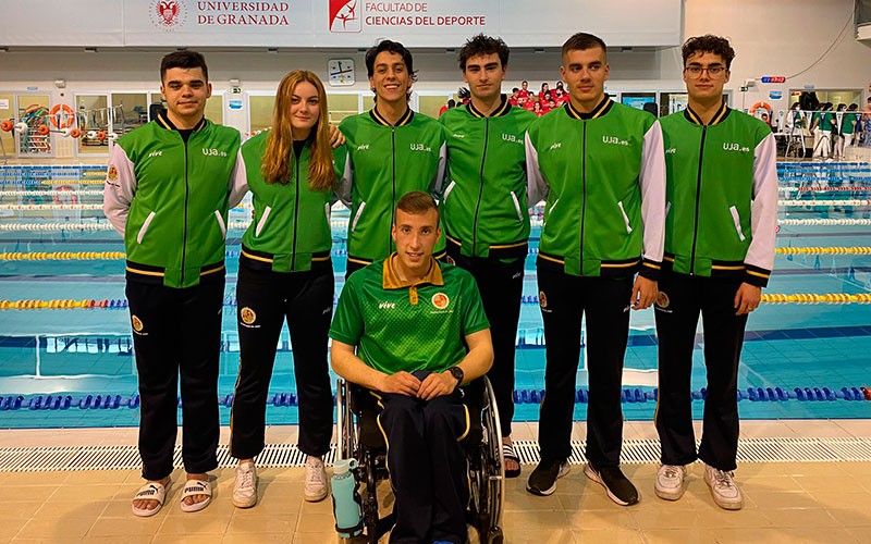 Fernando Moya logra 3 medallas de oro para la UJA en los Campeonatos de Andalucía Universitarios de Natación