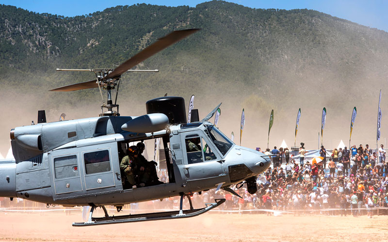 El FIA ‘El Yelmo’ exhibirá un gran helicóptero AB-212 de la Armada