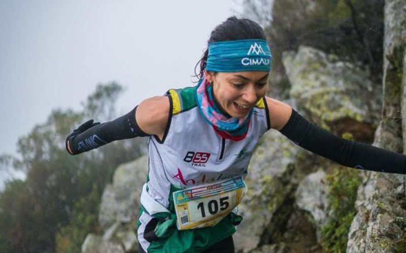 Silvia Lara, subcampeona de España en kilómetro vertical
