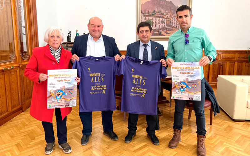 Diputación respalda la II Carrera Solidaria ‘Muévete con ALES por el cáncer infantil’