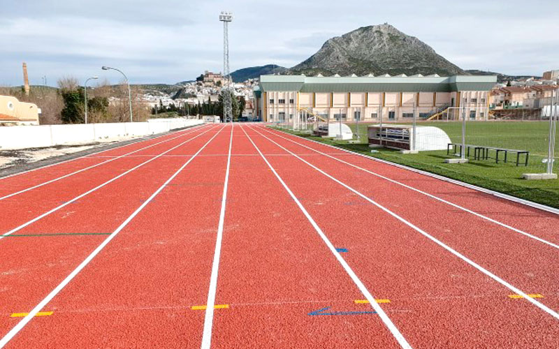 Nuevas mejoras en las instalaciones deportivas municipales de Martos