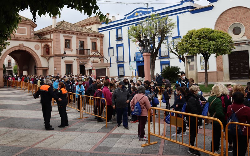 Más de 500 participantes en la marcha por el Día Mundial de la Salud en Andújar