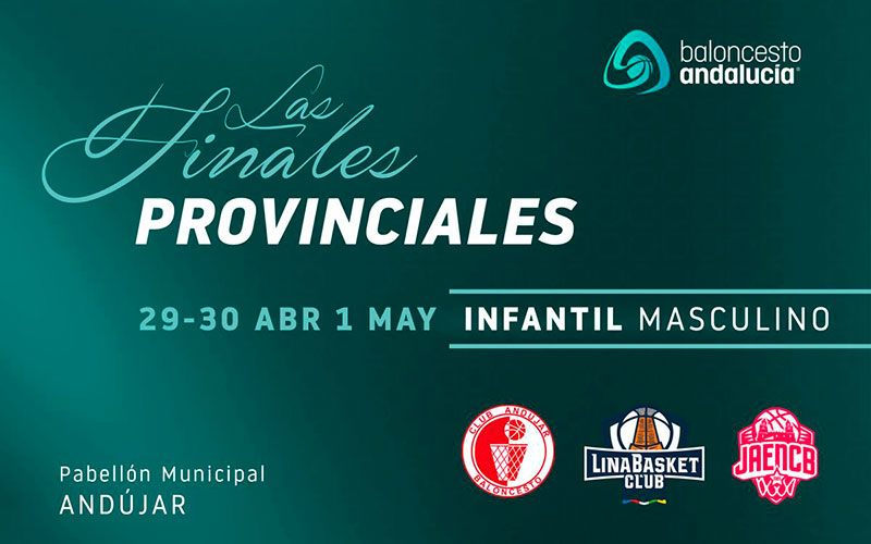 CB Andújar, Linabasket y Jaén CB se juegan el título del balocesto jiennense en categoría infantil