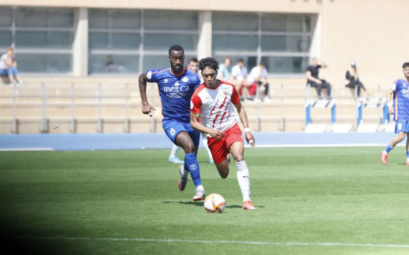 El Atlético Porcuna sufre una goleada en Almería