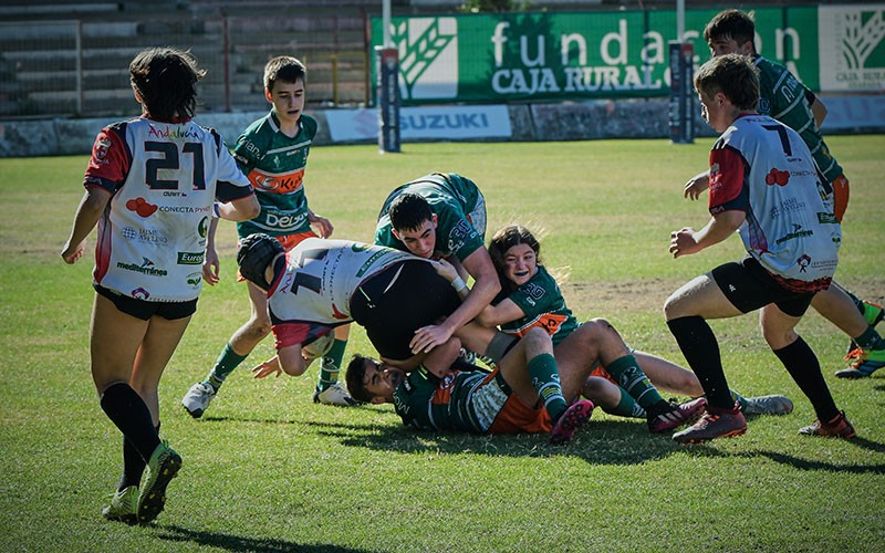 La cantera de Jaén Rugby cierra la temporada regular