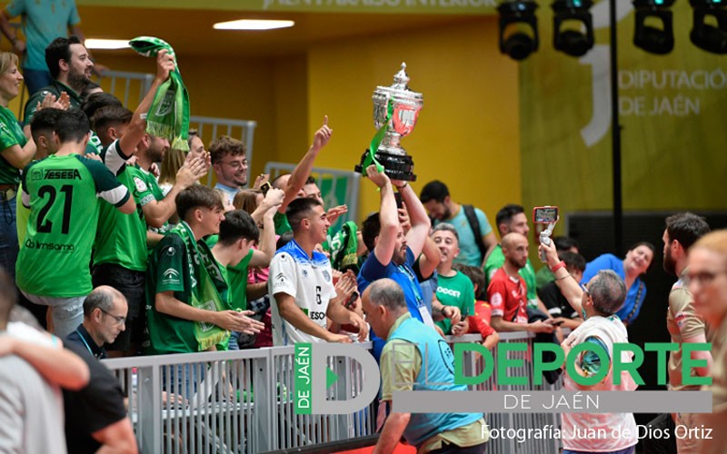 La afición en el Olivo Arena (Final Copa del Rey fútbol sala)