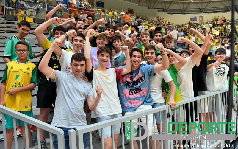 La afición en el Olivo Arena (Jaén FS-Valdepeñas)