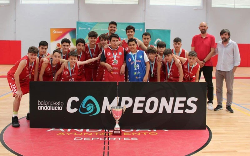 El CB Andújar se corona campeón del baloncesto provincial en categoría infantil