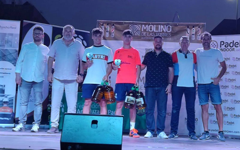 García y Portillo firman la victoria en la segunda prueba del Circuito Bronce de Pádel