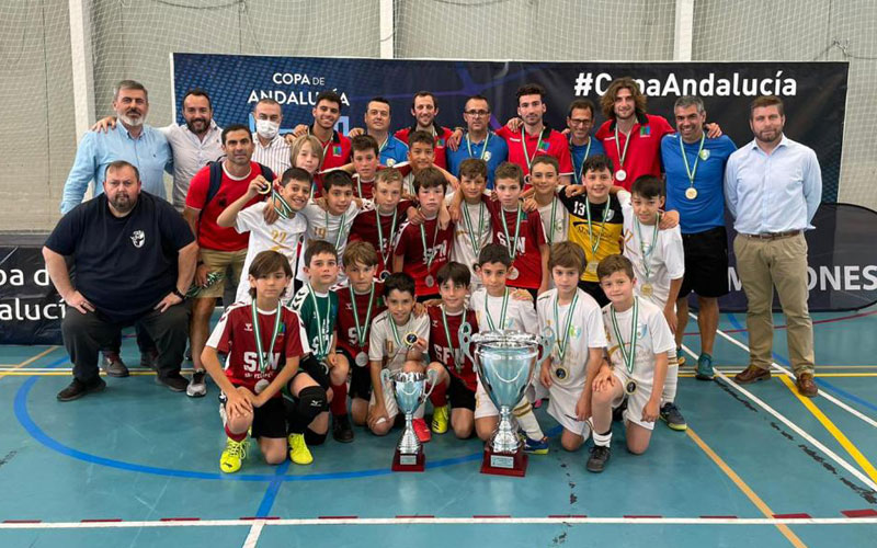 Villacarrillo volvió a reunir a los mejores clubes andaluces de fútbol sala benjamín