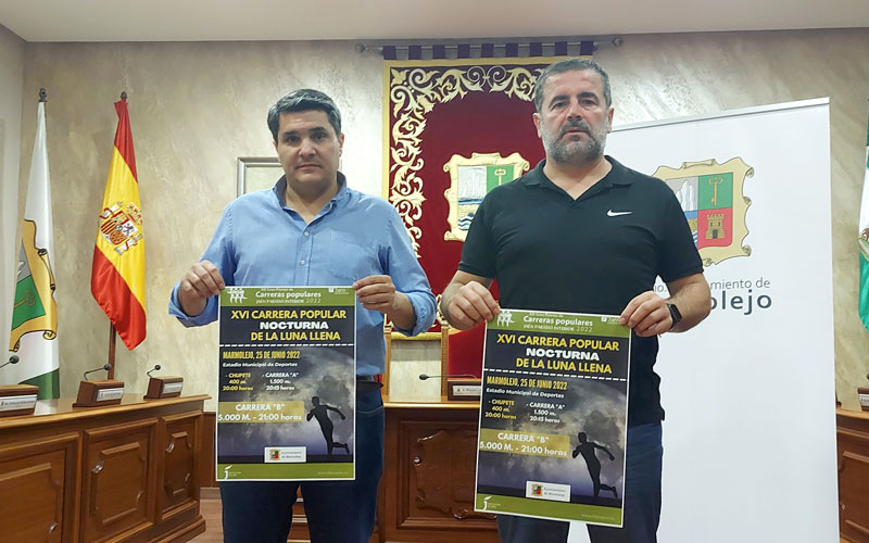 Marmolejo celebrará la XVI Carrera popular nocturna de la Luna Llena el 25 de junio