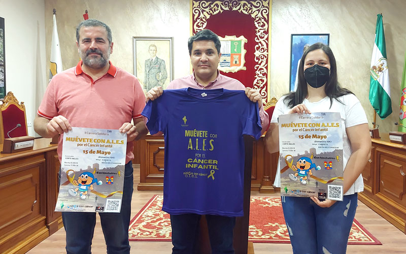 Marmolejo se suma a la carrera solidaria ‘Muévete por el cáncer infantil’ de ALES