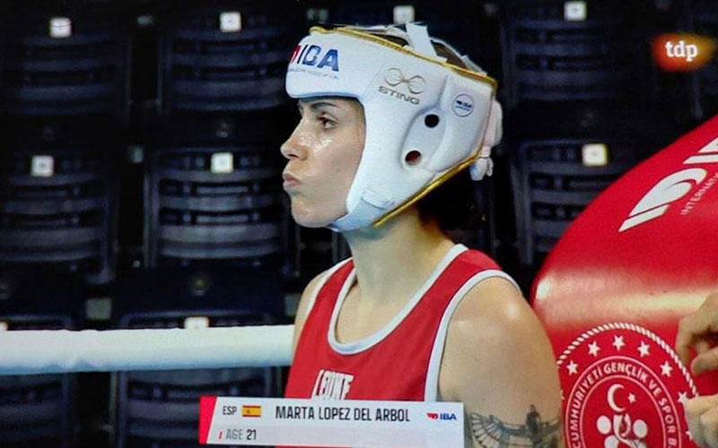 Marta López del Árbol arranca con una gran victoria en el Mundial de Boxeo