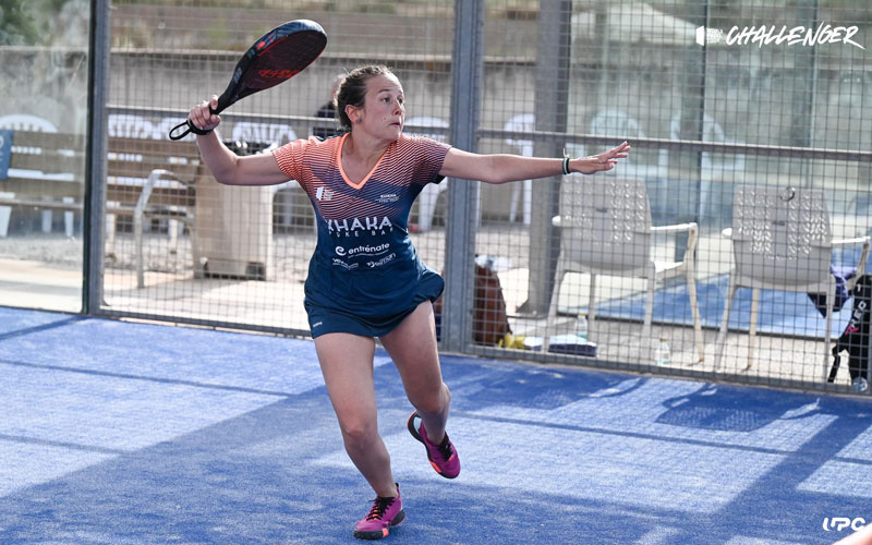 Marta Porras se queda a un paso del cuadro del Mallorca Challenger