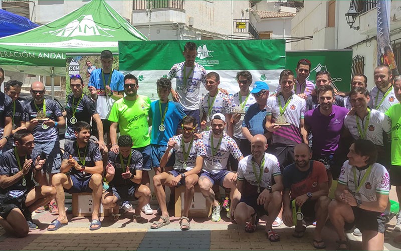 Jaén culmina como subcampeona en el Andaluz de CxM de selecciones provinciales