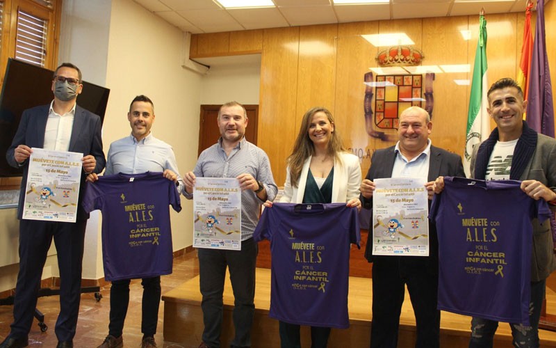 El Ayuntamiento de Jaén llama a la participación en la carrera ‘Muévete por el cáncer infantil’ de ALES