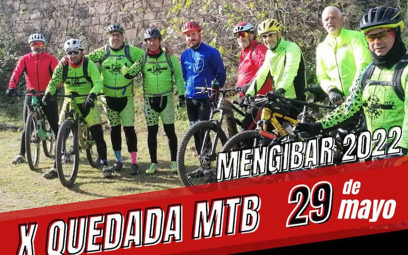 La Quedada MTB de Mengíbar celebrará su décima edición el 29 de mayo