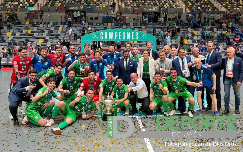 UMA Antequera se corona en Jaén como campeón de la Copa del Rey de fútbol sala