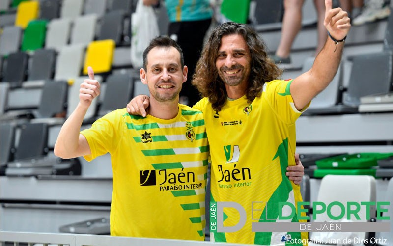 La afición en el Olivo Arena (Jaén FS-Inter Movistar)