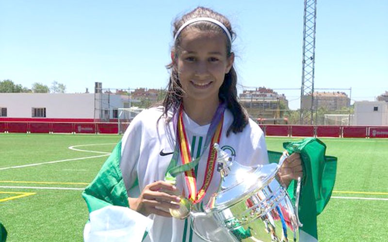 Ana María Martos, campeona de España sub-12