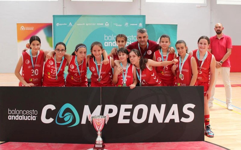 CB Andújar se corona campeón provincial en minibasket femenino