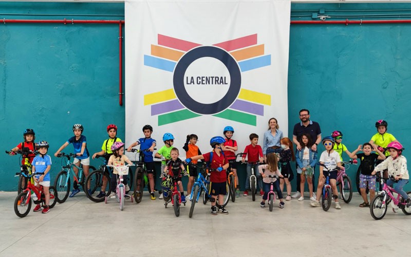 Los más pequeños disfrutan en Úbeda con el Día de la Bicicleta