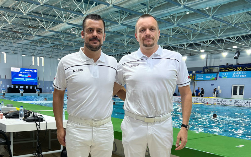 Sergio Jiménez arbitrará la final de waterpolo masculino de los Juegos Mediterráneos